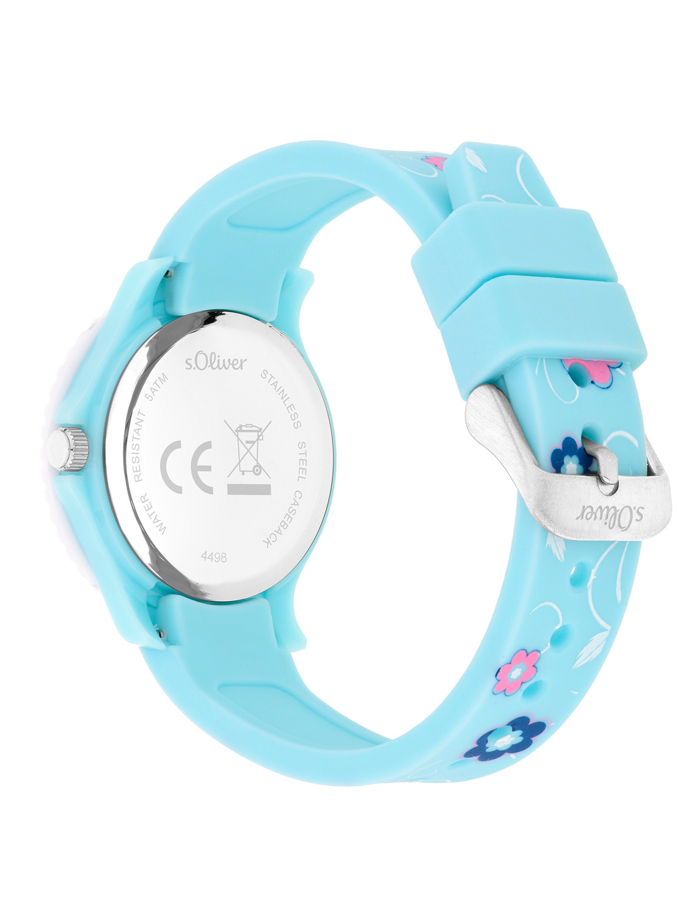 s.Oliver Watch 'The Magic Time' in Blue