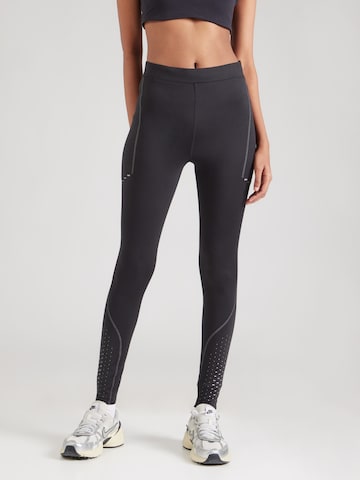 juoda NIKE Siauras Sportinės kelnės 'SWIFT TFADV': priekis