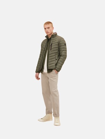 TOM TAILOR Between-Season Jacket in Green