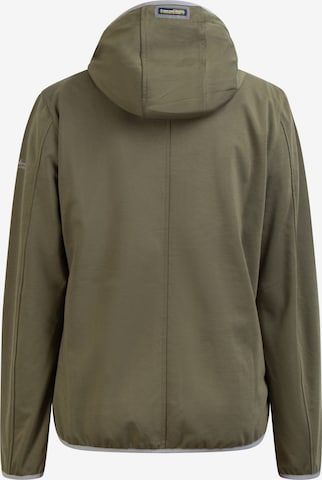 Schmuddelwedda Funkcionalna jakna | zelena barva