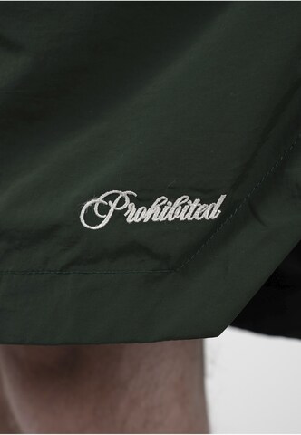 Wide Leg Pantalon 'Low Tide' Prohibited en vert