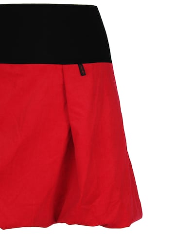 dunkle design Rock 'Ballonrock Feincord' in Rot