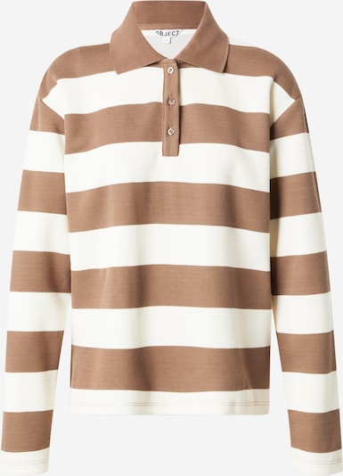 OBJECT Majica 'OBJMille' u bež / smeđa, Pregled proizvoda