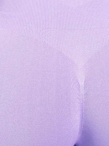 Coupe slim Pantalon de sport Smilodox en violet