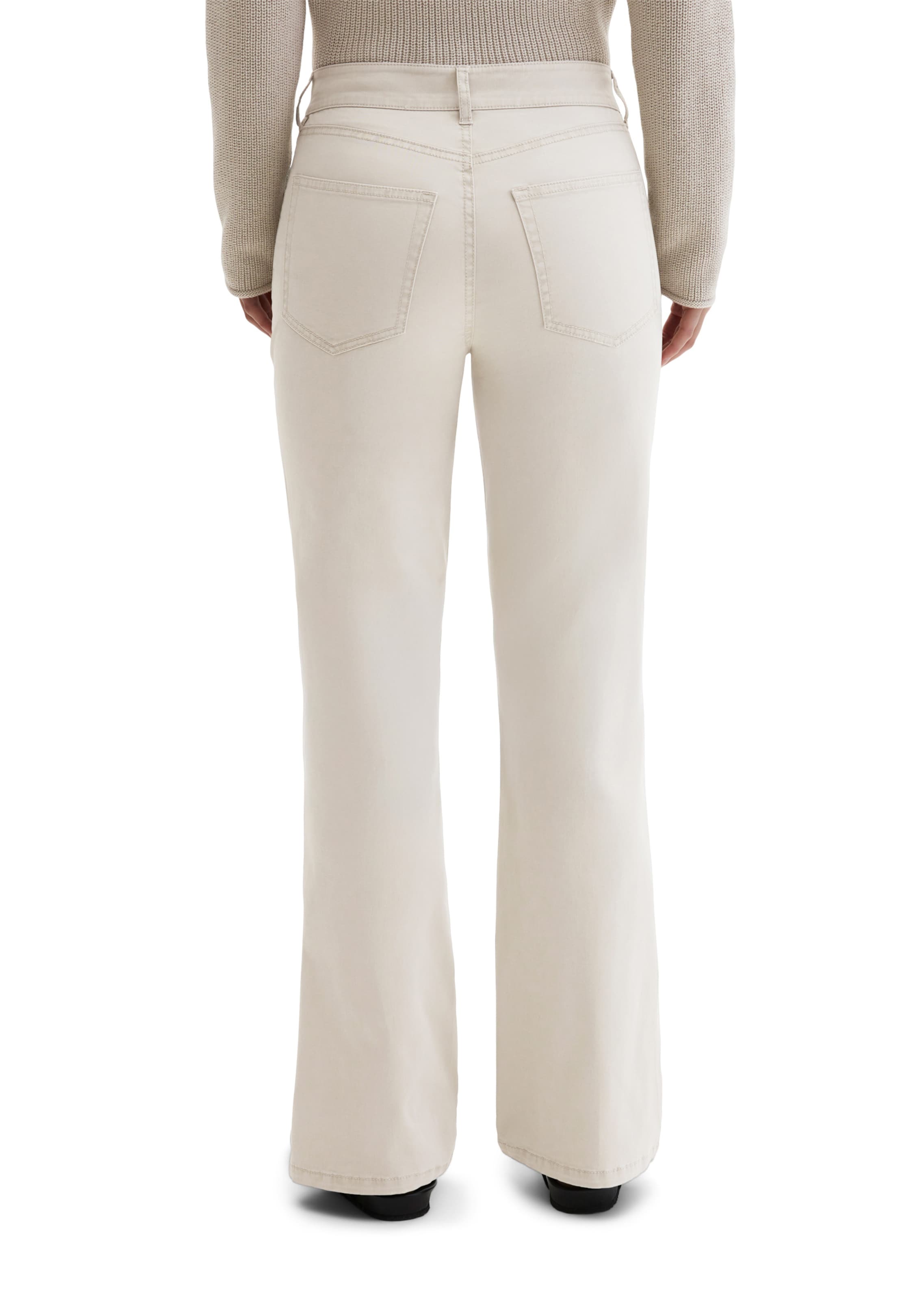 Marc O'Polo Flared Hose in Grau