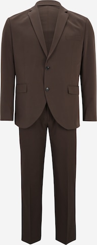 Completo 'JPRFRANCO' di Jack & Jones Plus in marrone: frontale