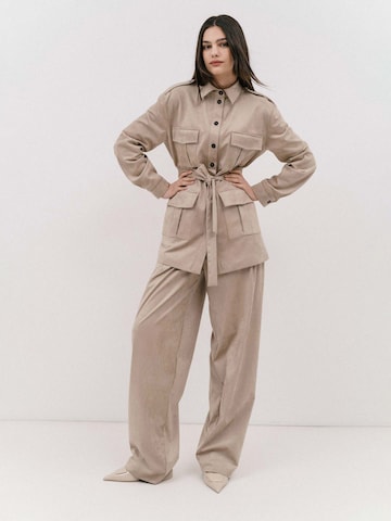 T-shirt 'Chili' 4TAILORS en beige