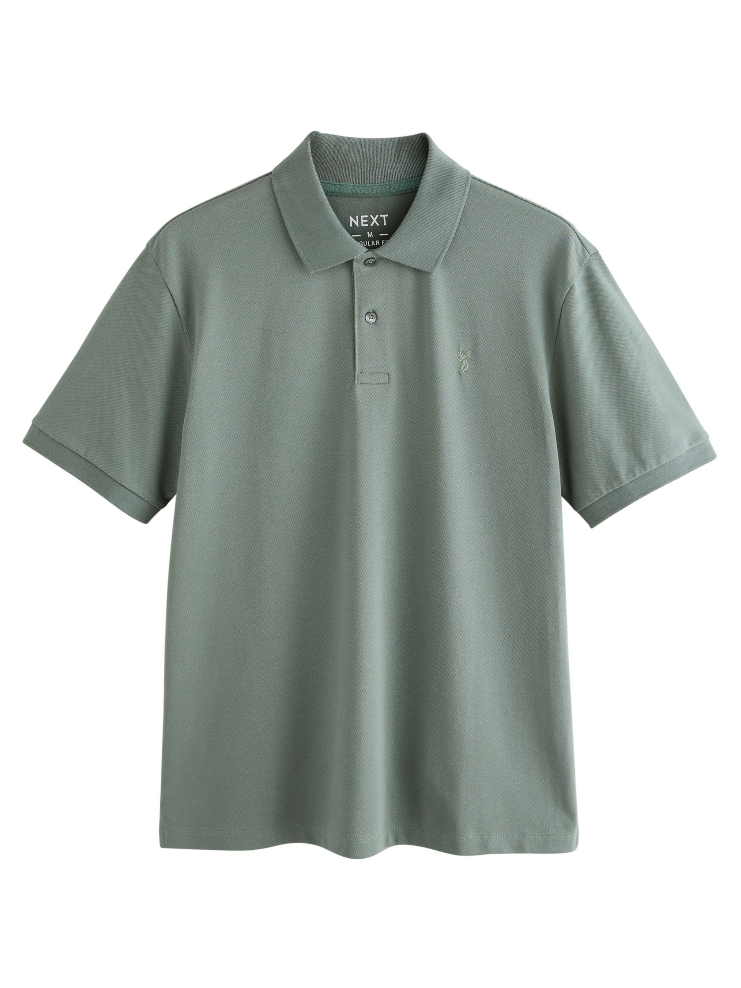 Tricou de la Next pe verde: față