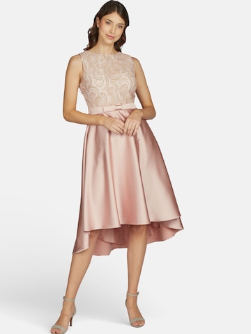 KLEO Cocktail Dress in Pink: front