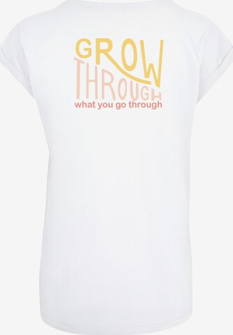 Merchcode Shirt 'Spring - Grow through' in Wit
