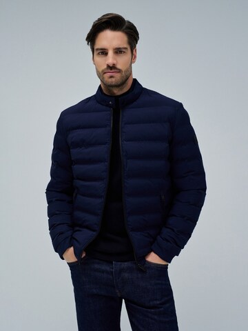 Salsa Jeans Winterjas in Blauw: voorkant