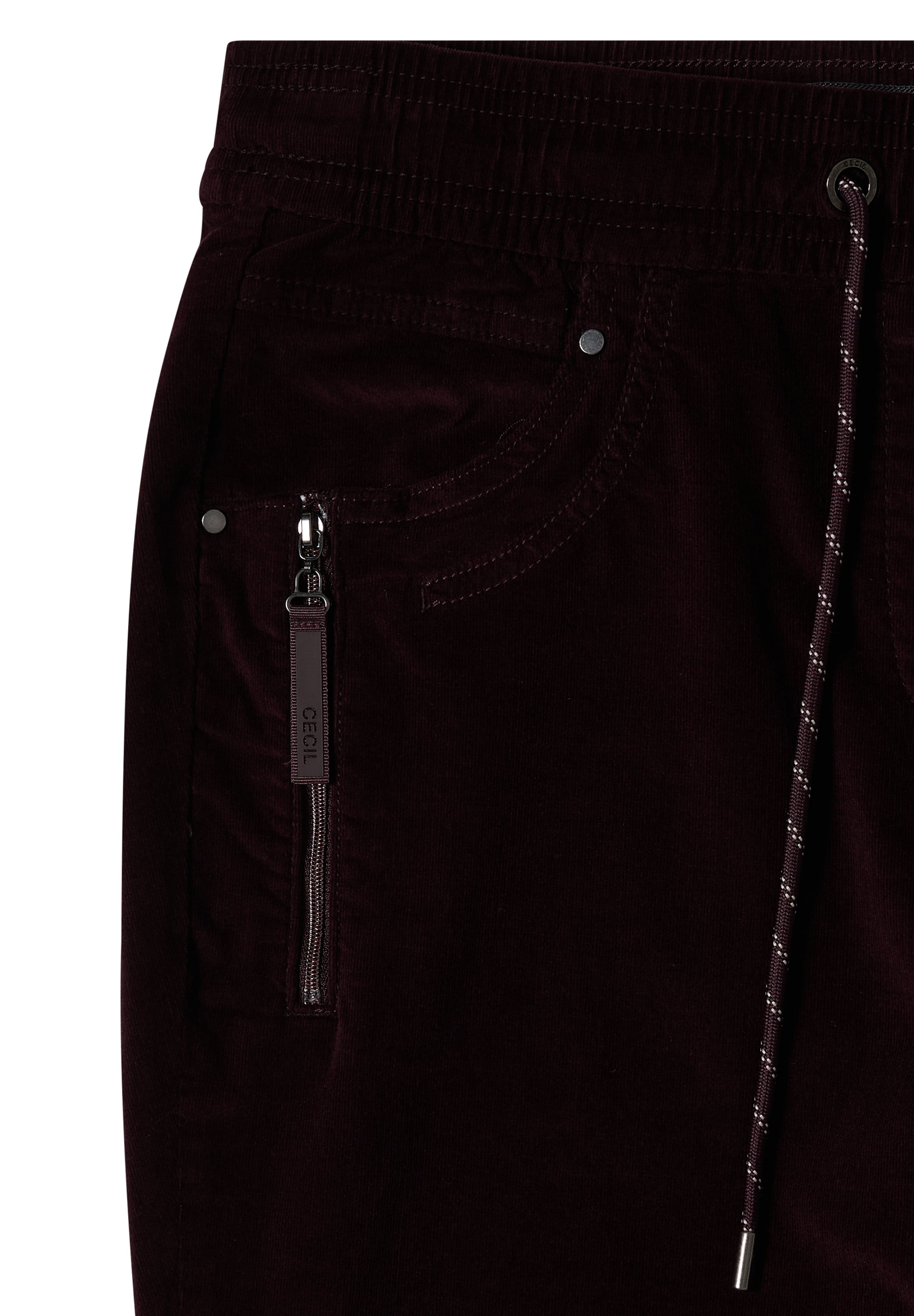 CECIL Slimfit Παντελόνι σε κόκκινο