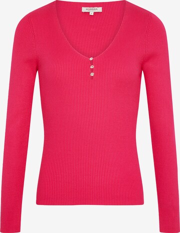 Morgan Pullover in Pink: predná strana