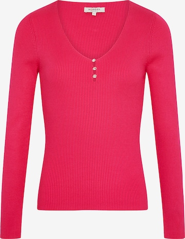 Pull-over Morgan en rose : devant