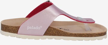 Palado by Sila Sahin T-Bar Sandals 'Kos SQ' in Pink
