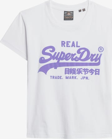 Superdry - Camisa em branco: frente