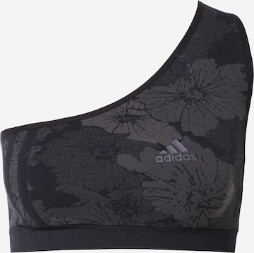 ADIDAS ORIGINALS Bustier BH in Zwart: voorkant