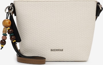 Borsa a tracolla 'Johanna' di Emily & Noah in beige: frontale