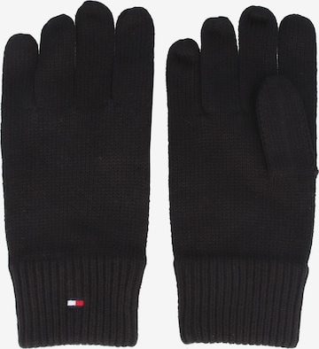 TOMMY HILFIGER Full finger gloves in Black