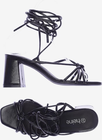 heine Sandalen 37 in Schwarz ABOUT YOU