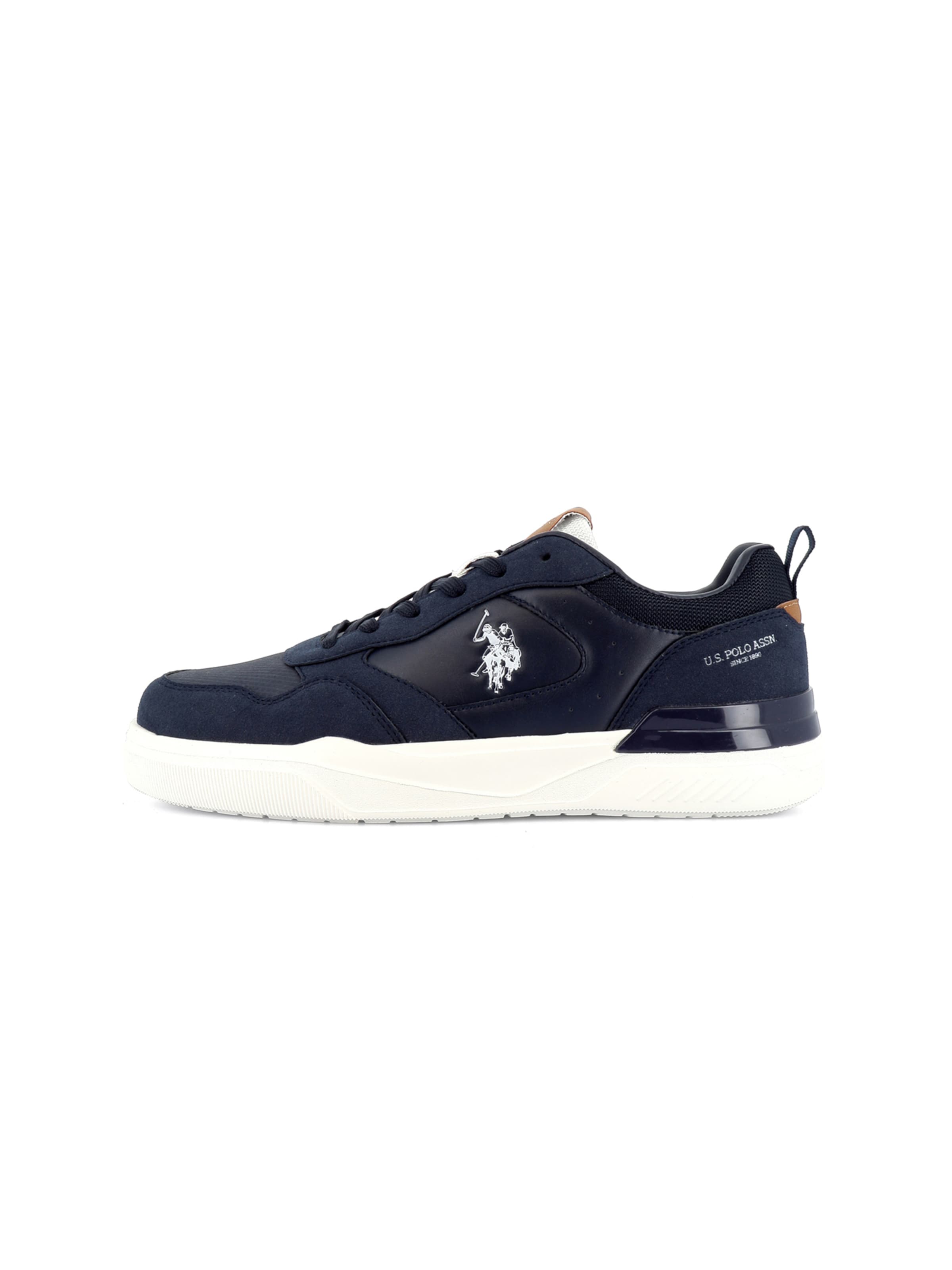 Baskets basses 'Greg' US POLO ASSN. en bleu : devant