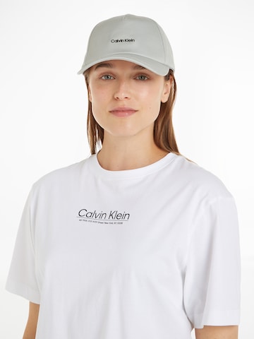 Calvin Klein Regular Cap in Grey