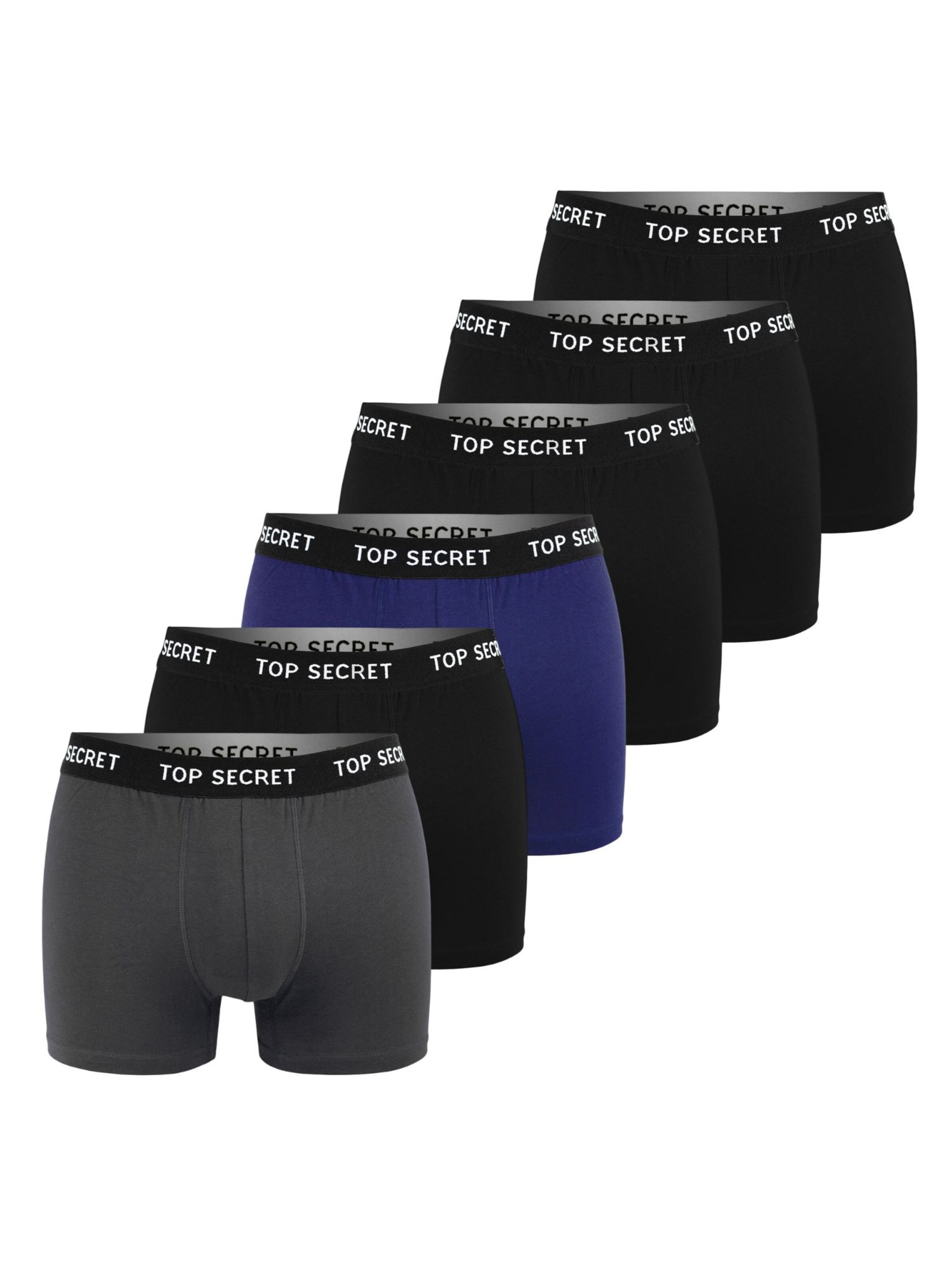 Top Secret Boxershorts in Mischfarben: Vorderseite