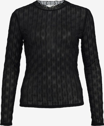 OBJECT Shirt 'GIGI' in Zwart: voorkant