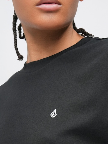 melns Volcom T-Krekls 'STONE BLANKS UP'