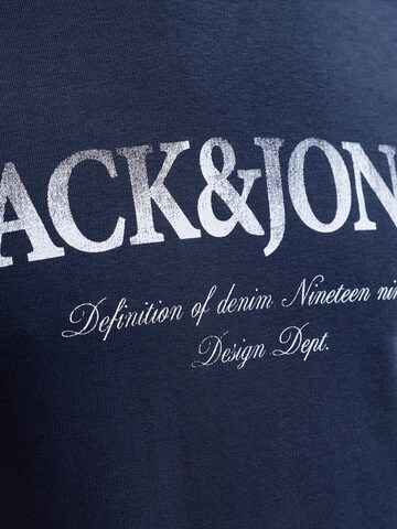 Felpa 'JJDEVIN DAYTONA' di JACK & JONES in blu