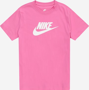 Nike Sportswear Shirt 'Futura' in Pink: front