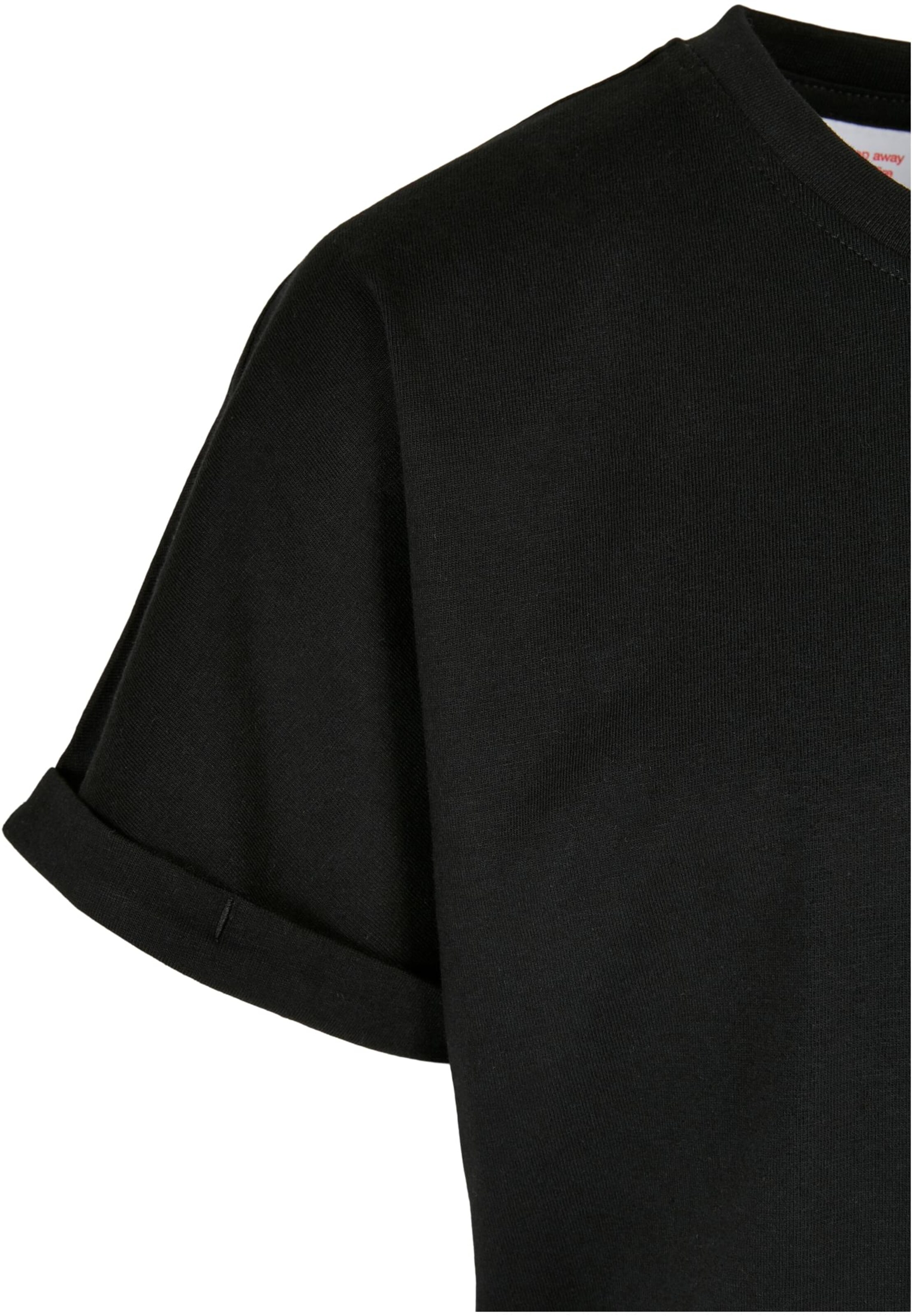 juoda Urban Classics Marškinėliai