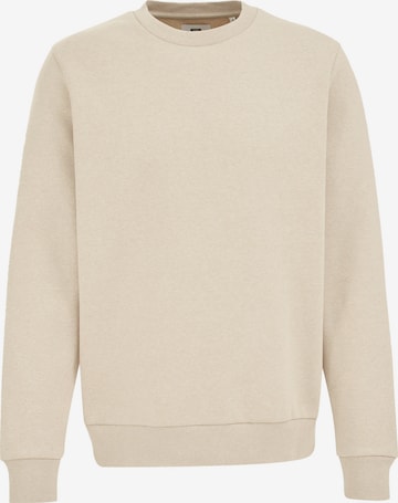 WE Fashion Majica | bež barva: sprednja stran