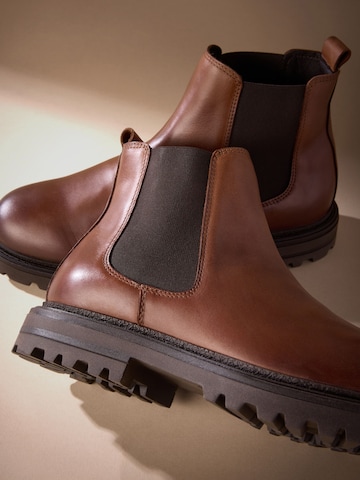 Next - Botas Chelsea en marrón