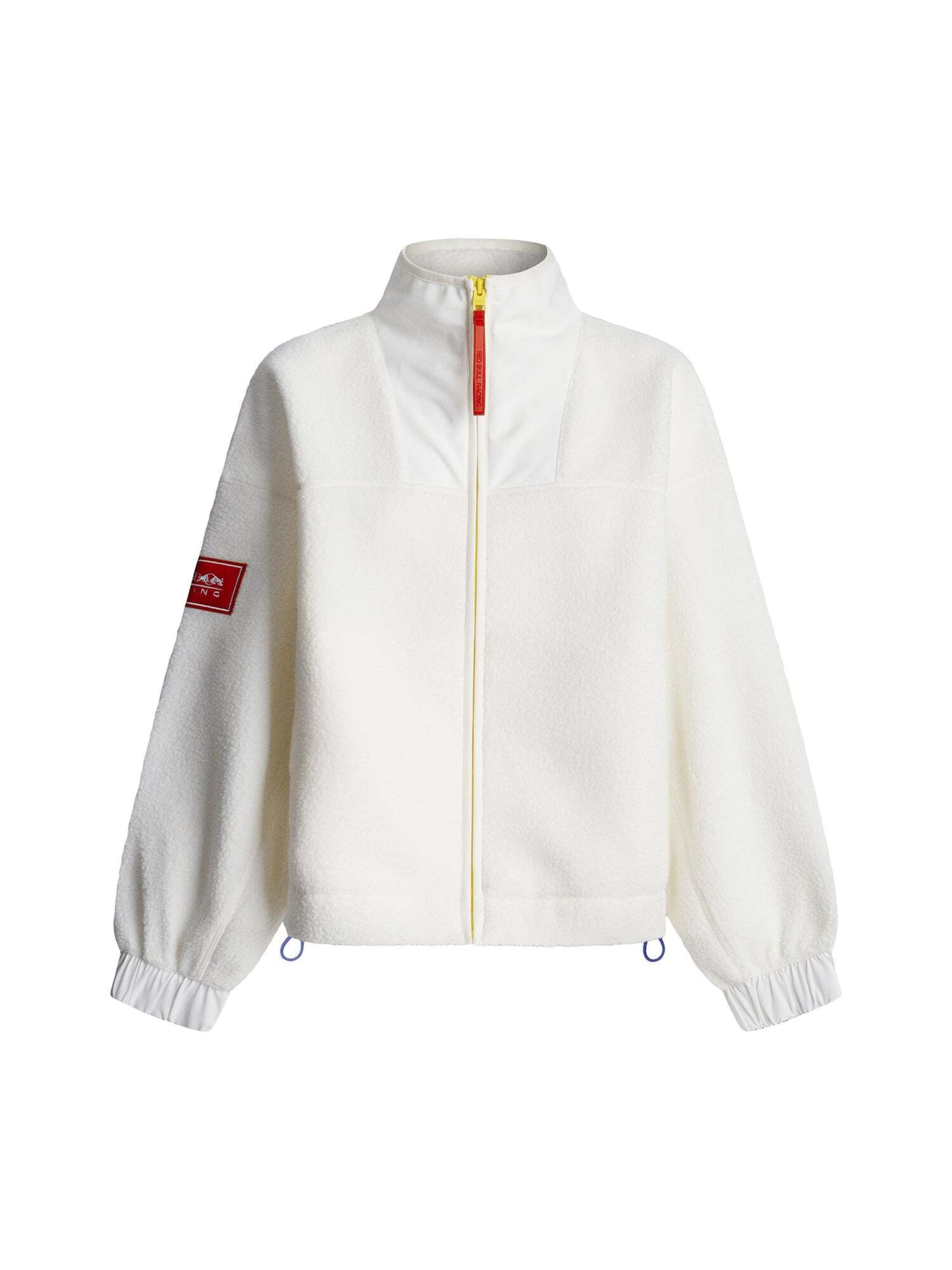 Giacca di mezza stagione di Red Bull Racing x Pepe Jeans in bianco: frontale