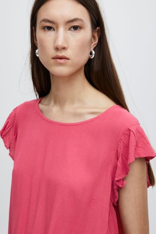 ICHI Blouse 'Marrakech' in Rood