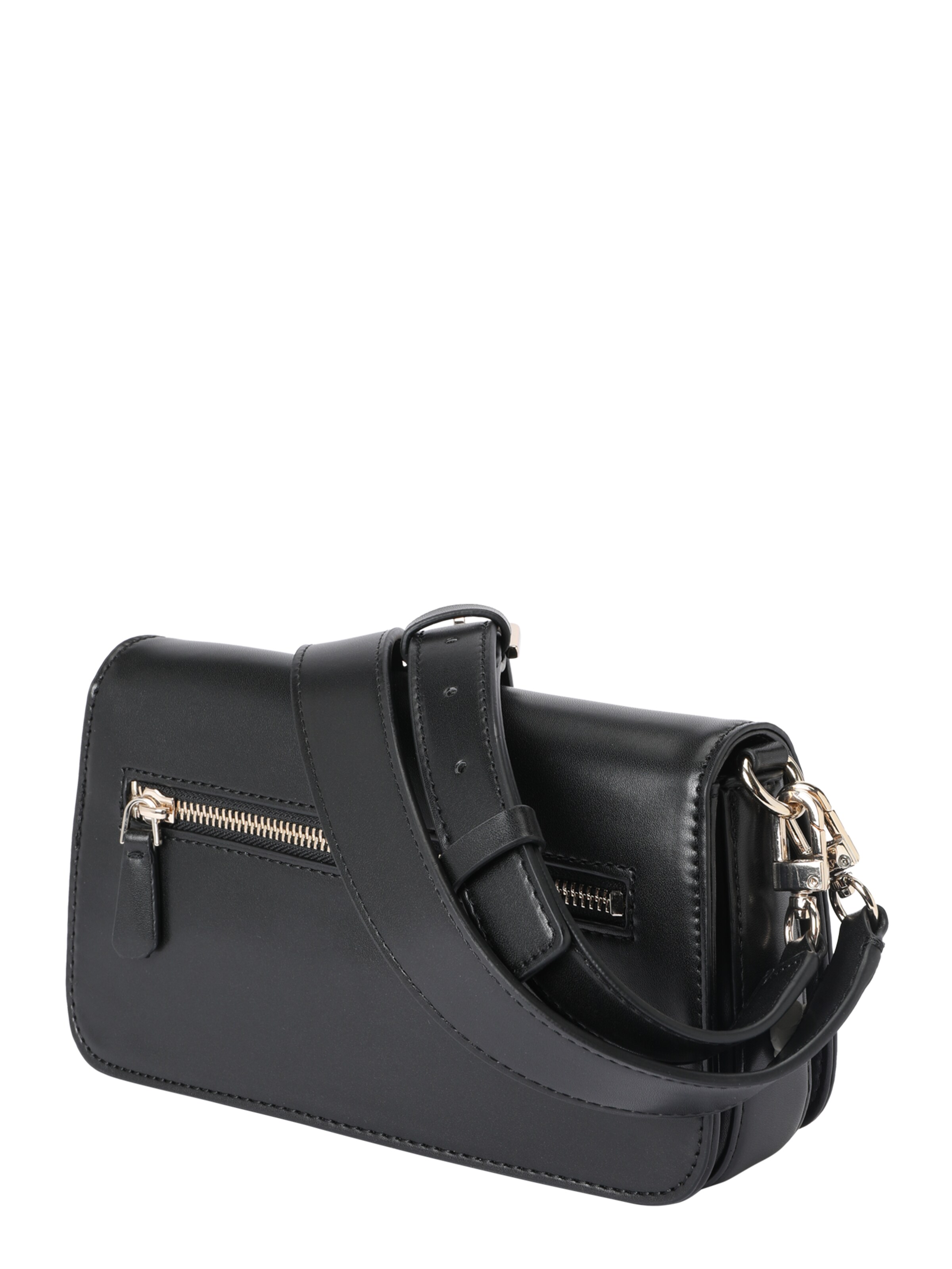 GUESS Schultertasche 'Mietta' in Schwarz