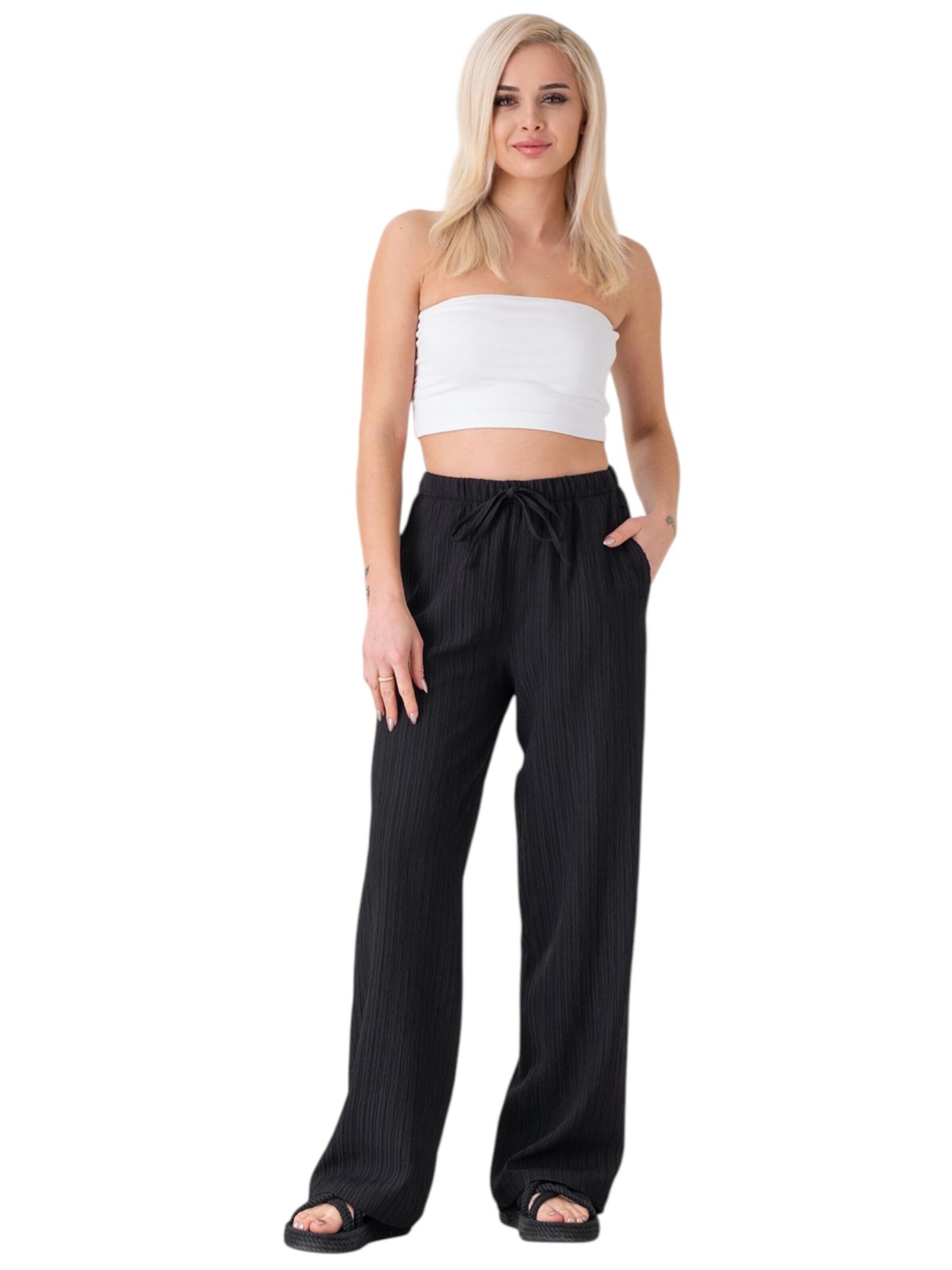 fashionshowcase Loose fit Pants 'ALARA' in Black