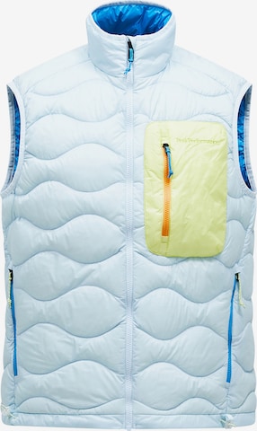 PEAK PERFORMANCE Bodywarmer in Blauw: voorkant