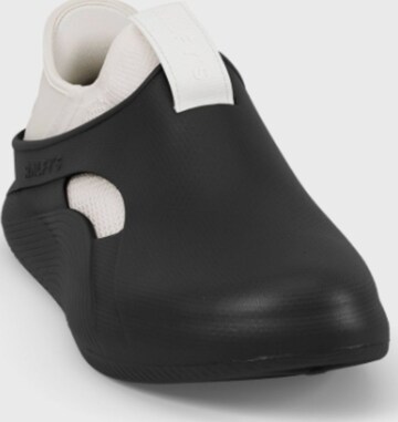 RALFY'S Classic Flats 'N1 Combo' in Black: front