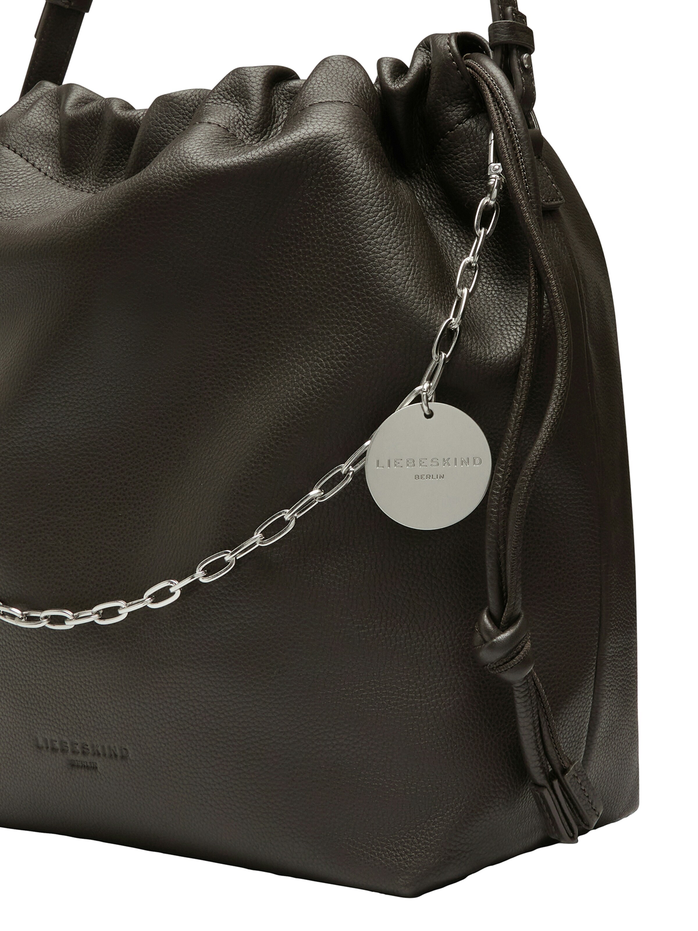 Liebeskind Berlin - Mala de bolsa 'Lya II' em castanho