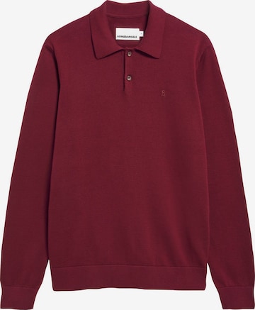 ARMEDANGELS Pullover POLO in Rot: Vorderseite