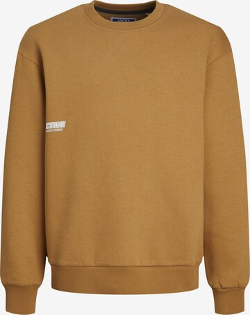 Jack & Jones Junior Sweatshirt in Bruin: voorkant