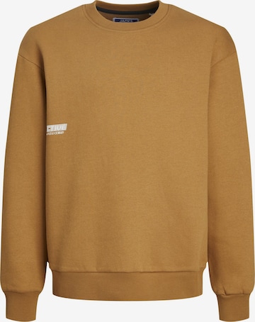 Sweat Jack & Jones Junior en marron : devant