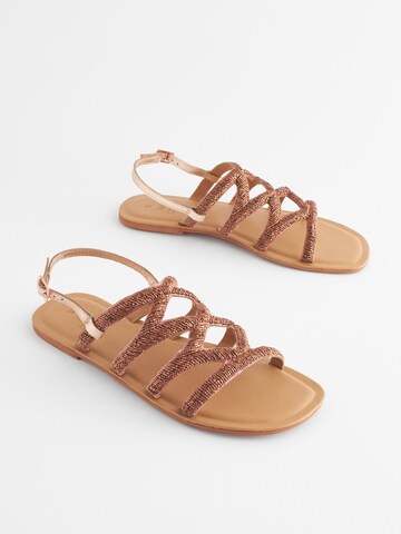 Next Sandale in Silber