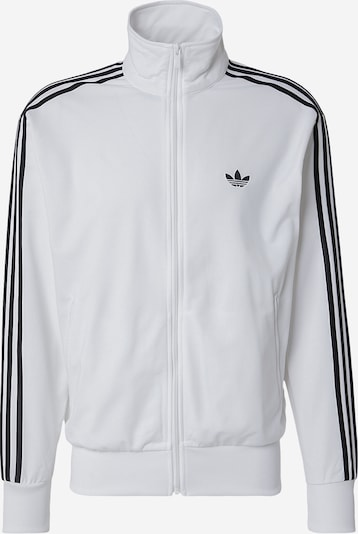 Džemperis 'Firebird' iš ADIDAS ORIGINALS, spalva – juoda / balta, Prekių apžvalga