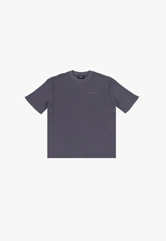 Dropsize T-Shirt in Grau: Vorderseite