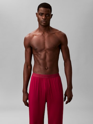 Calvin Klein Pajamas long in Red