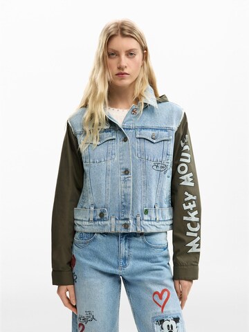 Desigual Kevad-sügisjope 'Mickey Mouse', värv sinine: eest vaates