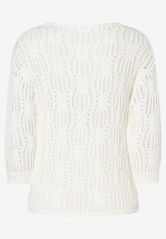 Pull-over MORE & MORE en blanc